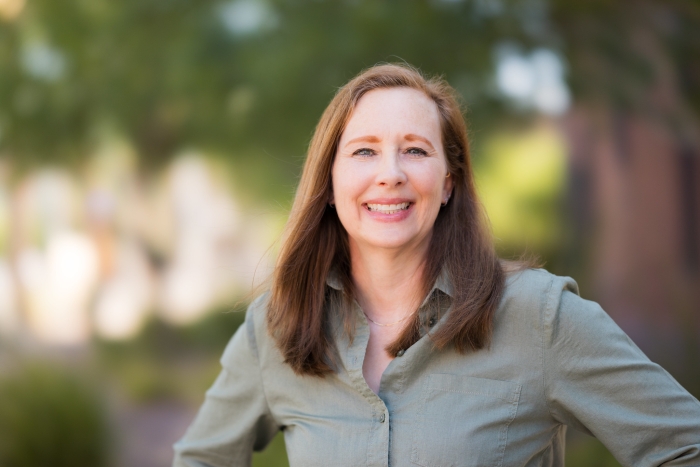 A portrait of ASU professor Pamela Marshall