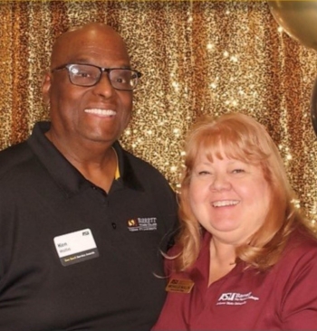Photo of Ken Hollin and Michelle Brown-Hollin