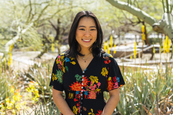 Portrait of ASU student Melia Beccard.