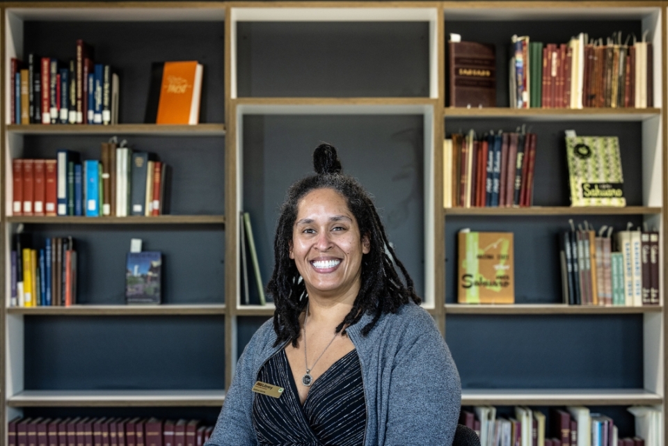 Portrait of ASU Library Archivist of Black Collections Jessica Salow.