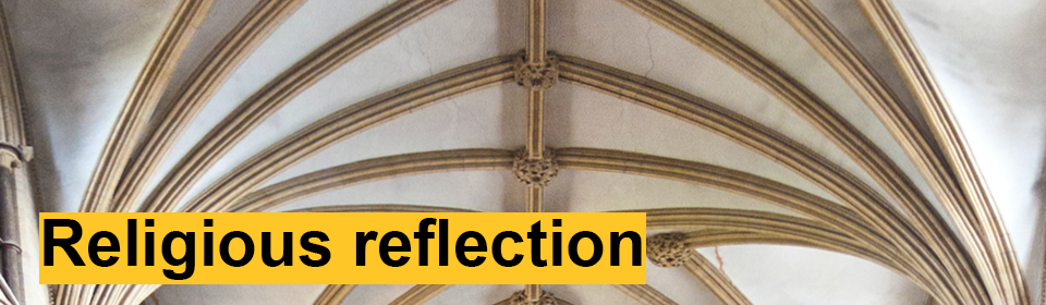 Subhead: "Religious reflection."