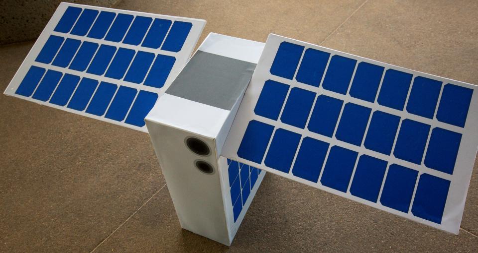 A shoebox-size CubeSat