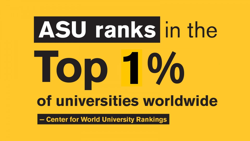 ASU ranks among the world's best ASU News