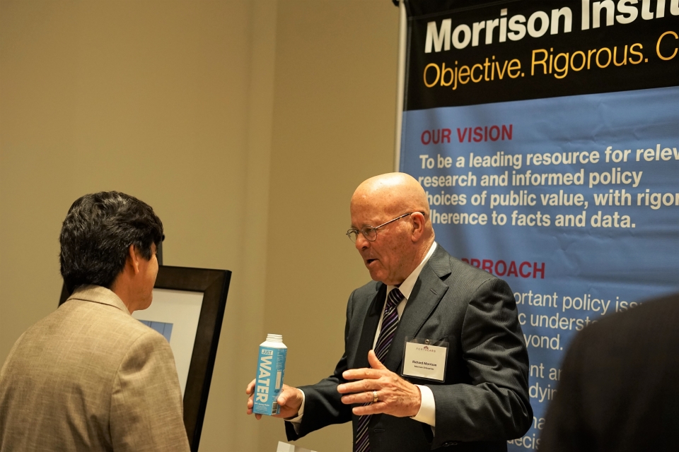 Richard Morrison, co-founder, Morrison Institute, ASU, Impact Showcase, 2023