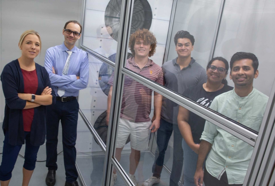 ASU researchers built environmental chamber to do heat exposure research