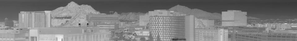 E-THEMIS temperature image shows ASU’s Sun Devil Stadium and “A” Mountain