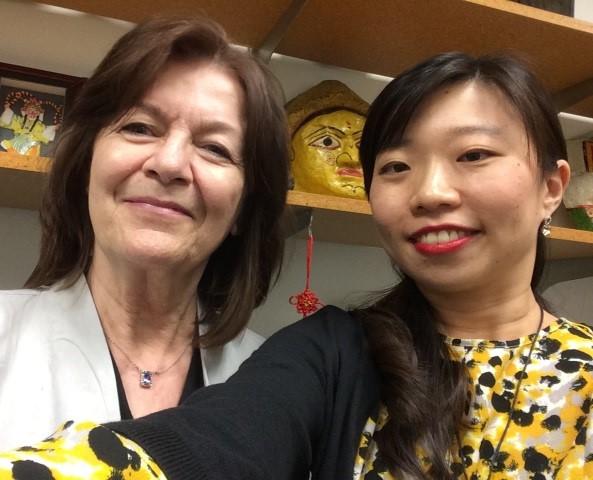 ASU professors Juliane Schober and Pauline Cheong