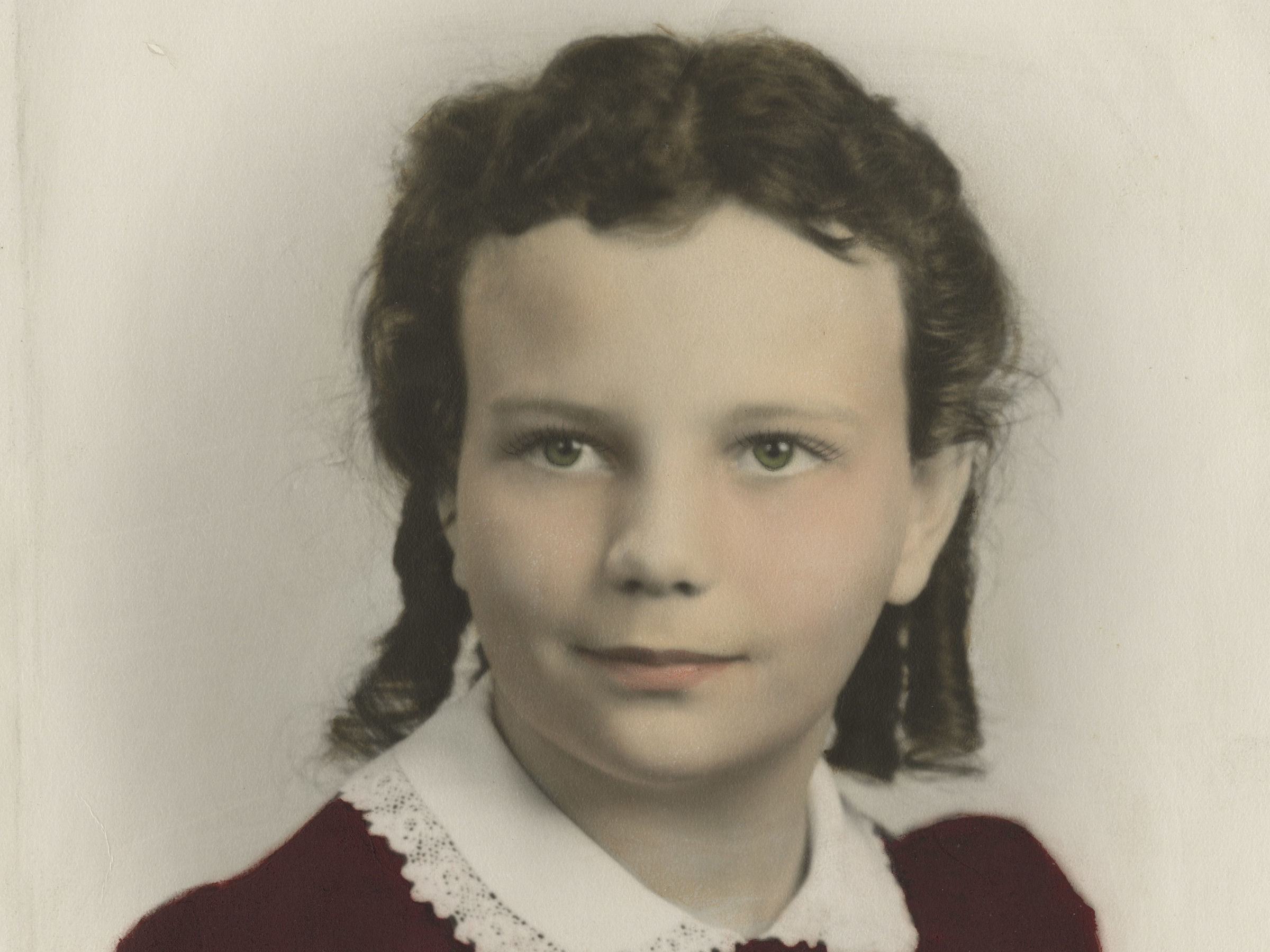 archived portrait of Sandra Day O'Connor as a child