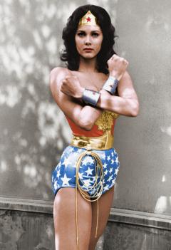 Public domain image of Lynda Carter as Wonder Woman / Wikimedia Commons