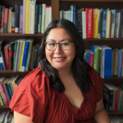 Headshot of Karina Santellano, assistant professor in the Sanford School 