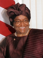 Headshot of Ellen Johnson Sirleaf