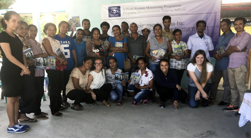 photo of students that participated in Timor-Leste internship