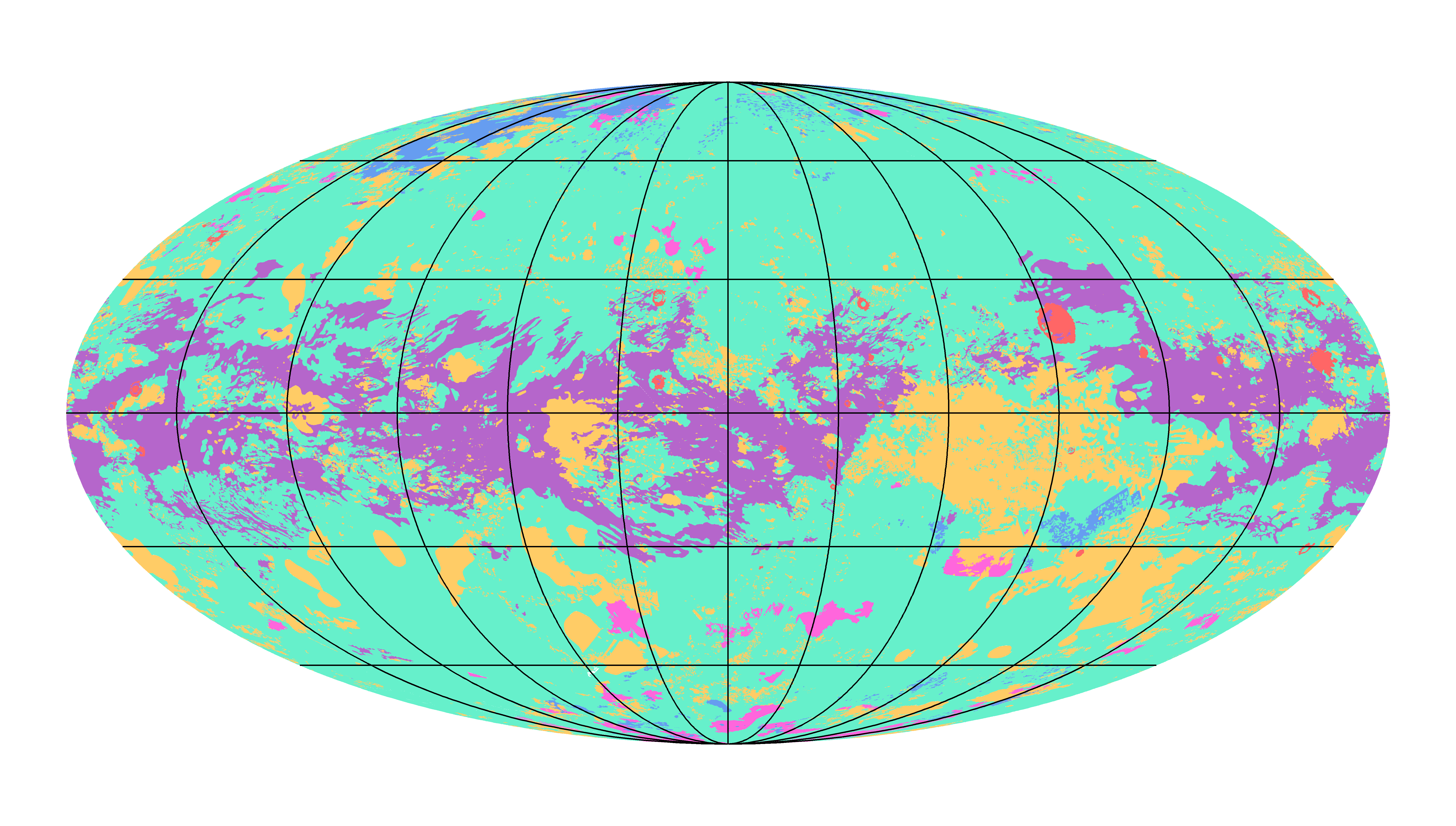 First global geologic map of Saturn's largest moon, Titan, completed ...