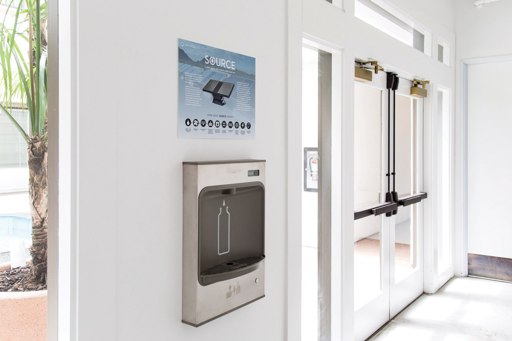 Zero Mass Water dispenser