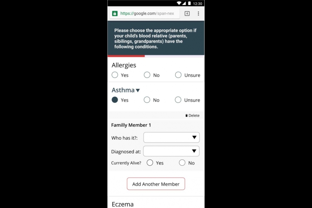 Screenshot of a question that has expanded to ask follow-up questions