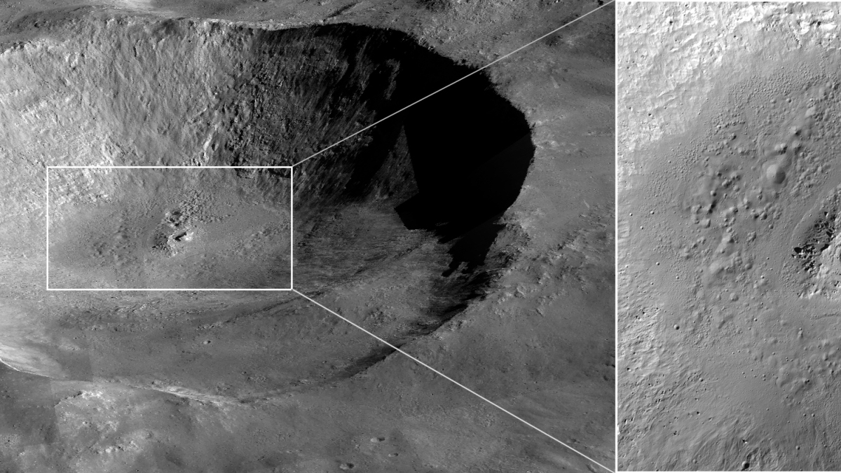 Most Spectacularly Preserved Pitted Terrain on Vesta