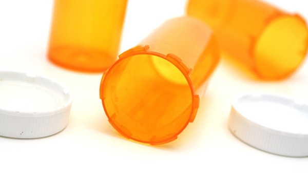 empty prescription bottles