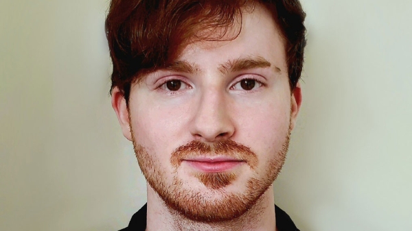 Portrait of ASU grad Thomas Spencer.