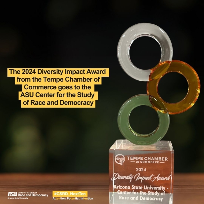 Tempe Chamber 2024 Diversity Impact Award.