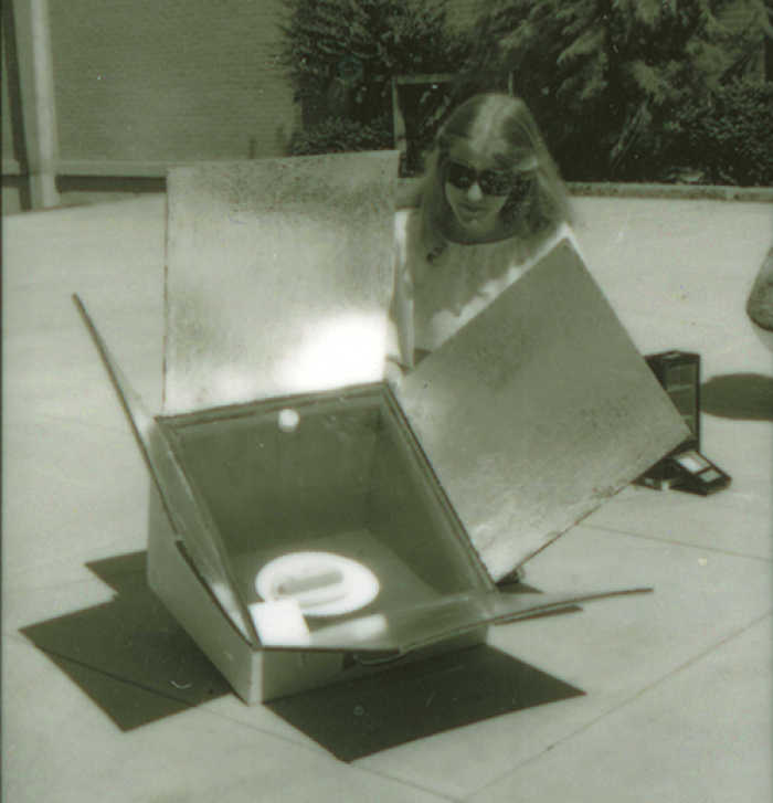 ASU's first solar furnace